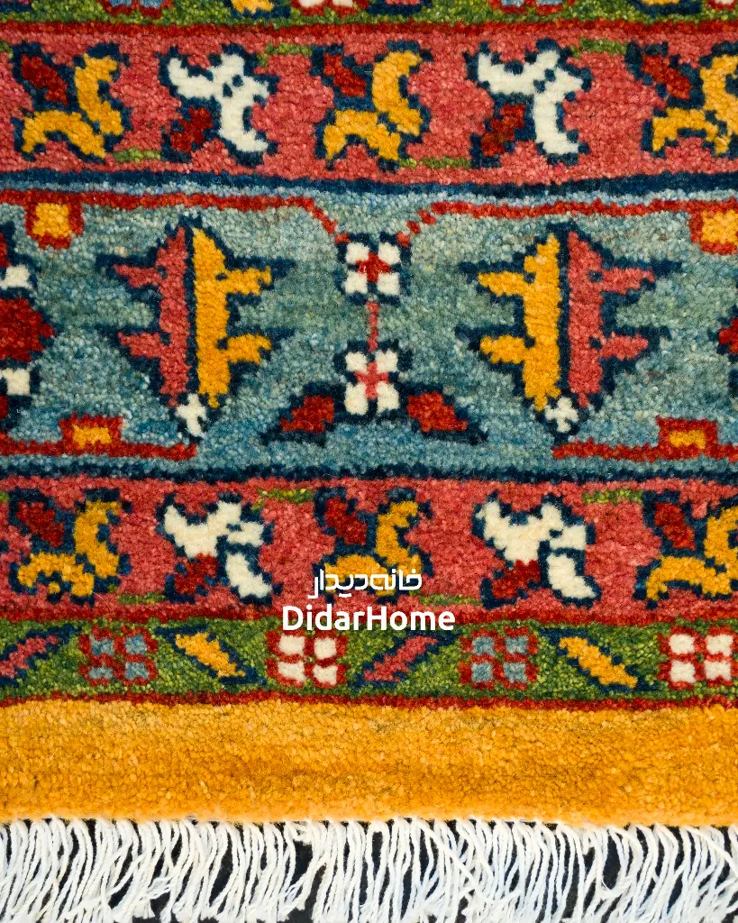 فرش دستباف شکوفه طرح افشان ۳/۲۱ متری