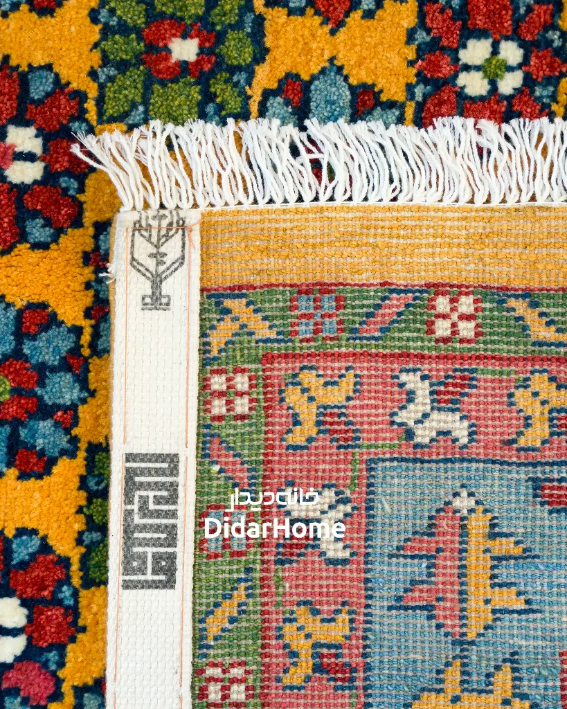 فرش دستباف شکوفه طرح افشان ۳/۲۱ متری