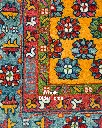 فرش دستباف شکوفه طرح افشان ۳/۲۱ متری