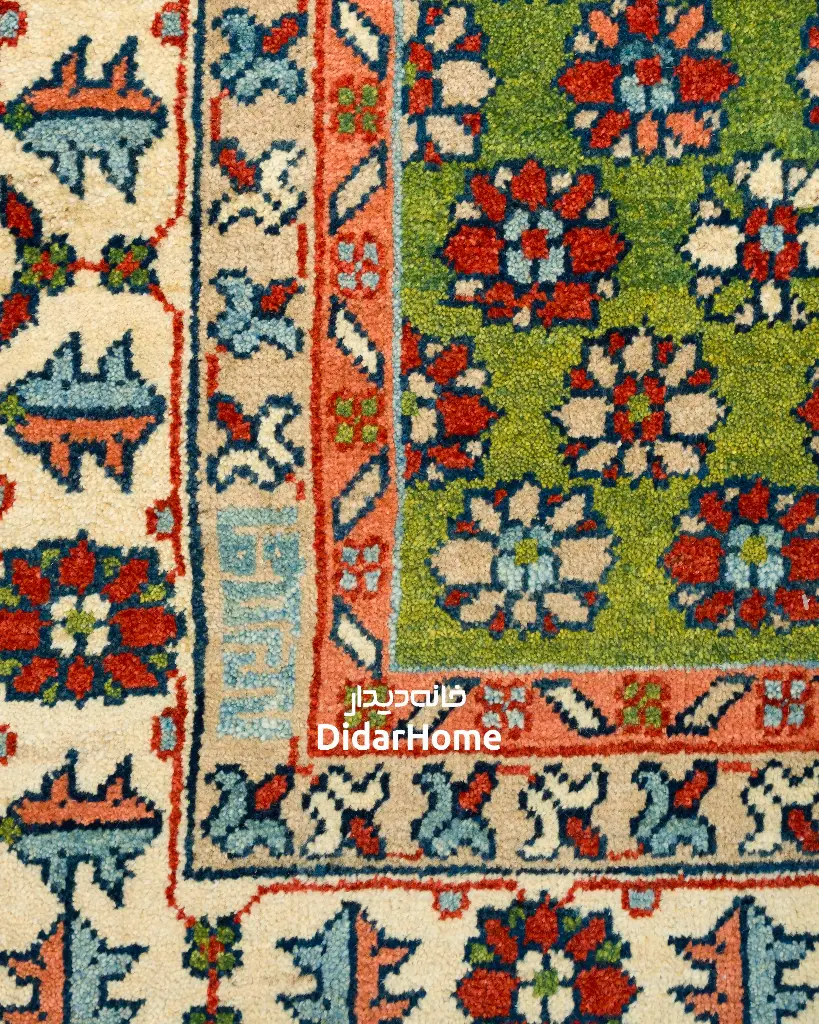 فرش دستباف شکوفه طرح افشان ۳/۱۶ متری