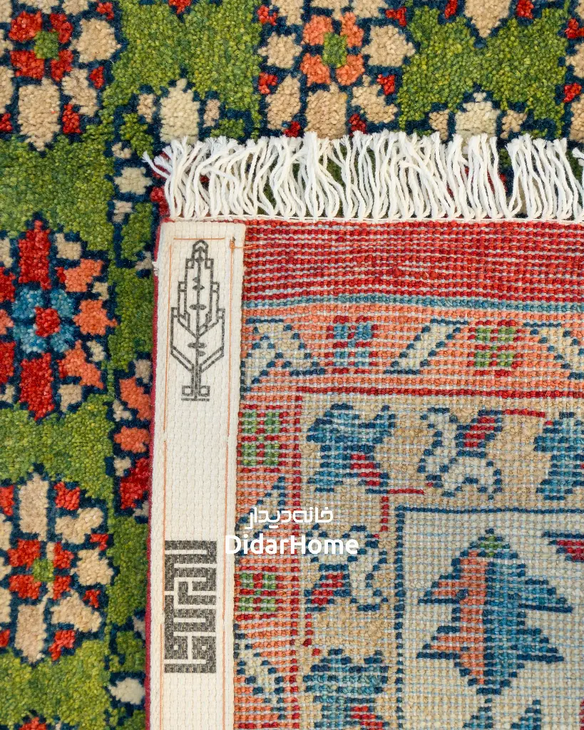 فرش دستباف شکوفه طرح افشان ۳/۲۳ متری