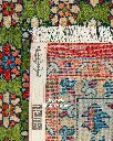 فرش دستباف شکوفه طرح افشان ۳/۲۳ متری