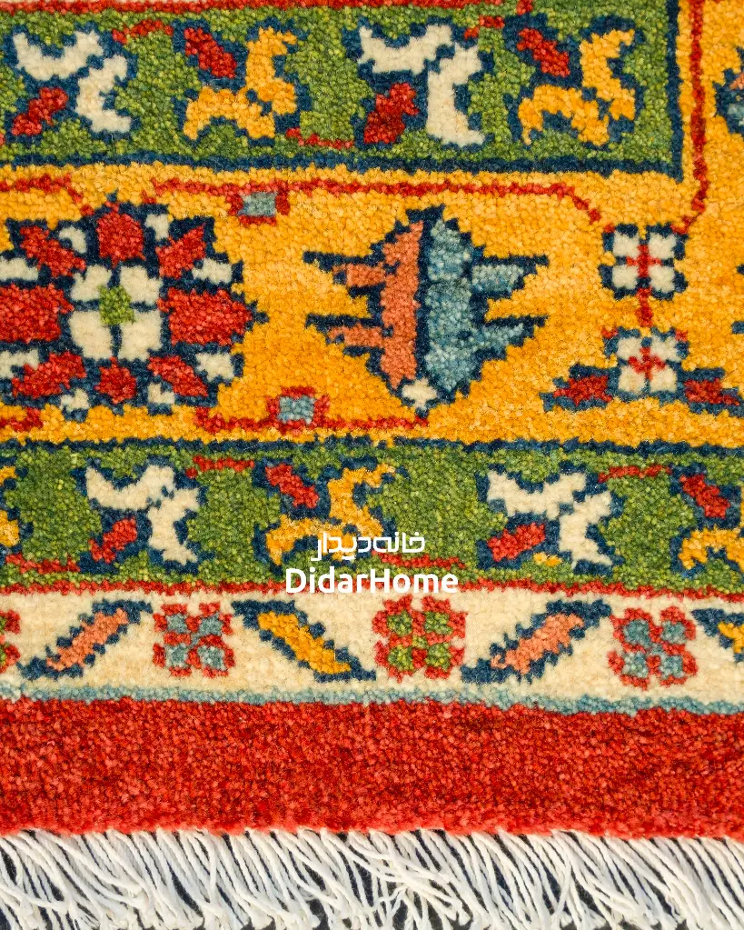 فرش دستباف شکوفه طرح افشان ۲/۹۷ متری