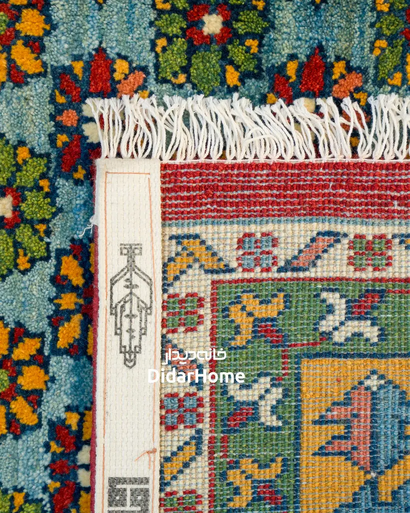 فرش دستباف شکوفه طرح افشان ۲/۹۷ متری