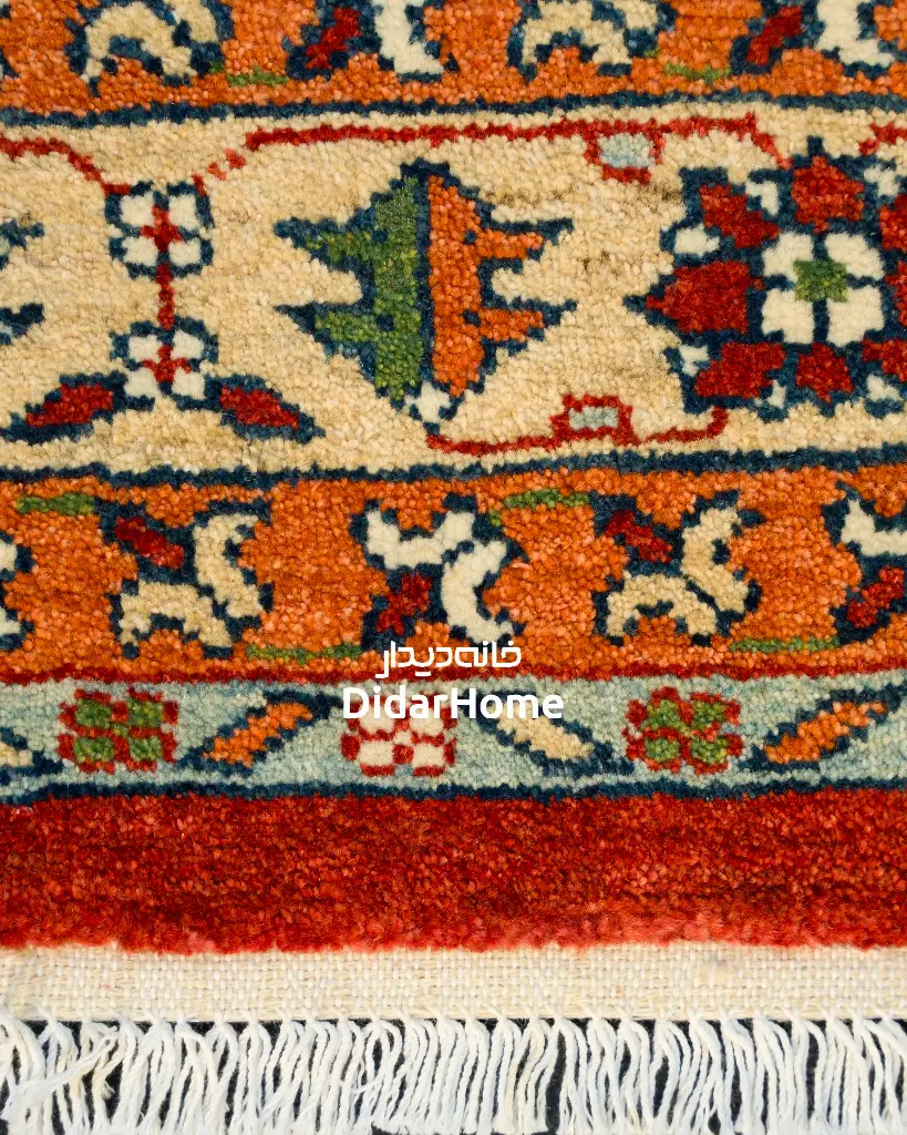 فرش دستباف شکوفه طرح افشان ۳ متری