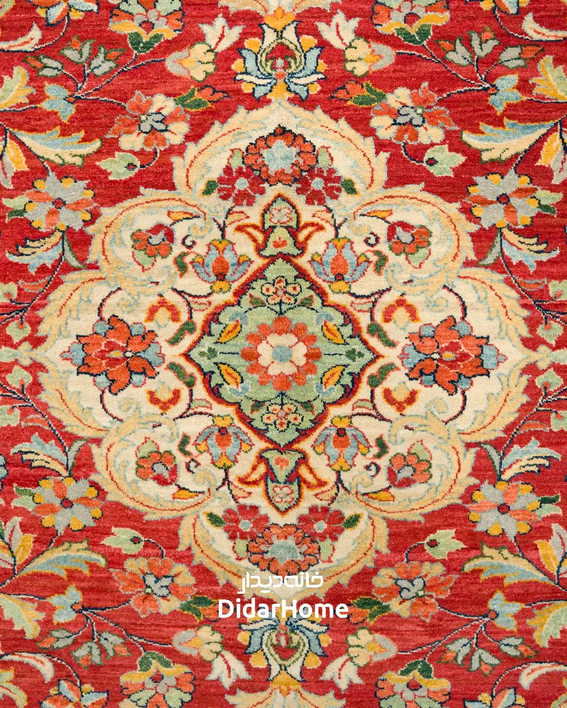 فرش دستباف فراهان طرح ترنجی ۵/۵۱ متری