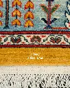فرش دستباف قشقایی طرح درخت زندگی ۶/۲۴ متری