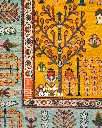 فرش دستباف قشقایی طرح درخت زندگی ۶/۲۴ متری