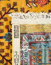 فرش دستباف قشقایی طرح درخت زندگی ۶/۴۰ متری