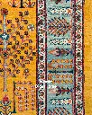 فرش دستباف قشقایی طرح درخت زندگی ۶/۴۰ متری
