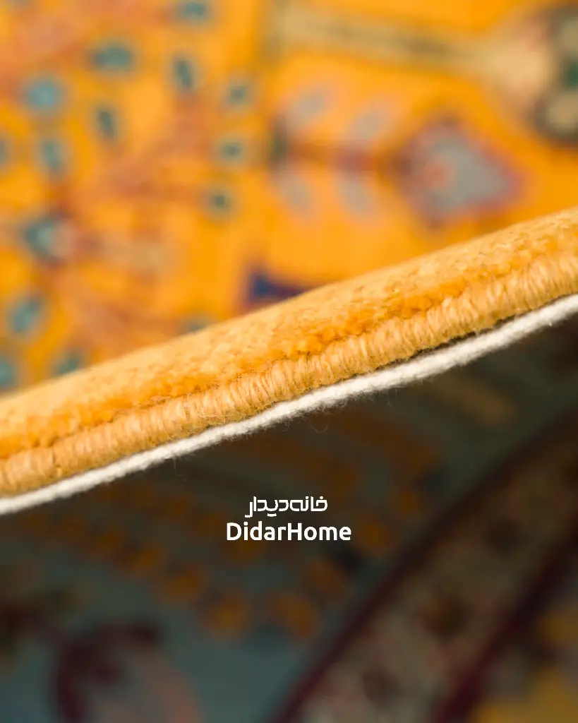 فرش دستباف قشقایی طرح درخت زندگی ۱۲/۴۲ متری