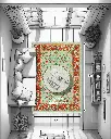 فرش دستباف سلطان آباد طرح ماهی ۴/۱۳ متری