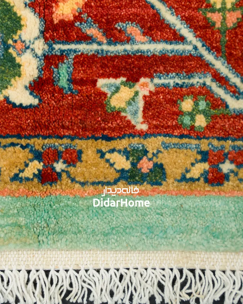 فرش دستباف سلطان آباد طرح ماهی ۴/۱۳ متری