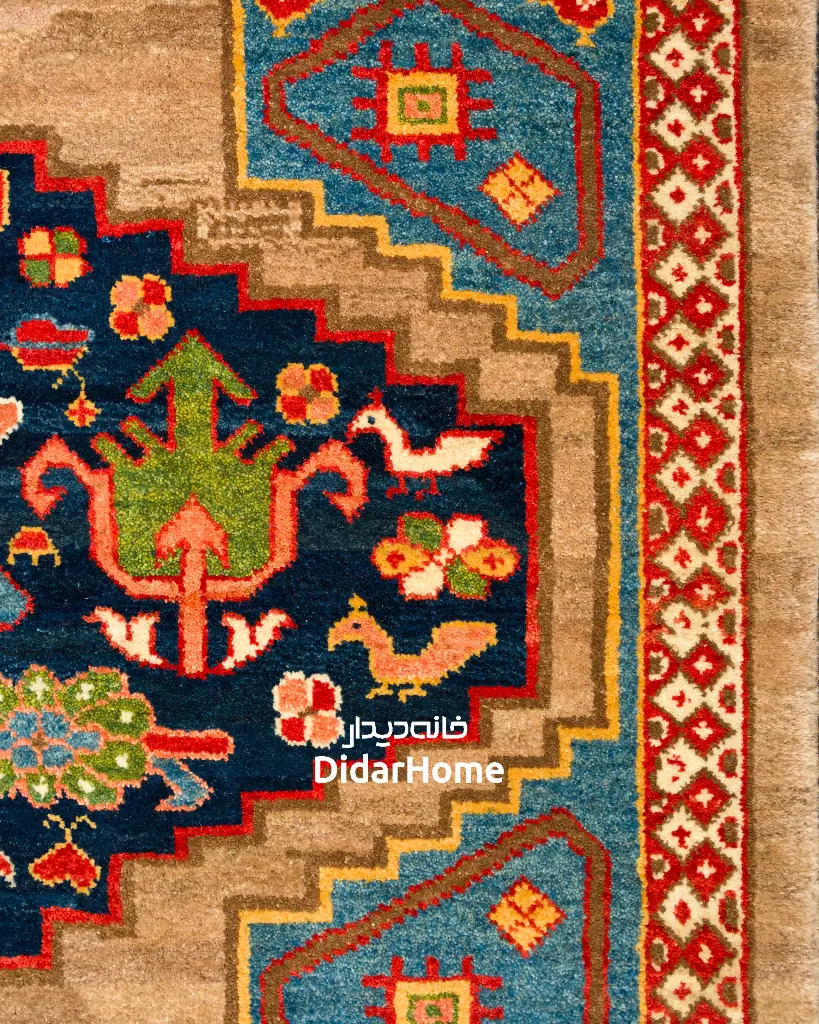 فرش دستباف بخشایش طرح ترنجی ۴/۰۳ متری