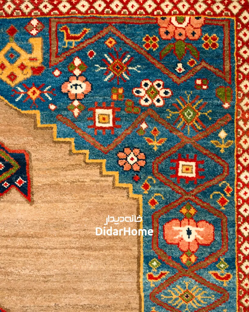 فرش دستباف بخشایش طرح ترنجی ۴/۰۳ متری
