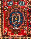 فرش دستباف آنتیک بختیاری طرح قابی ۶/۸۶ متری
