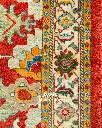 فرش دستباف هریس طرح افشان ۶/۴۷ متری