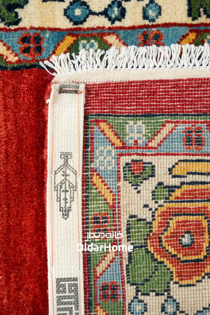 فرش دستباف بختیاری طرح کفساده ۱/۷۶ متری