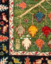 فرش دستباف قشقایی طرح افشان ۶/۶۱ متری