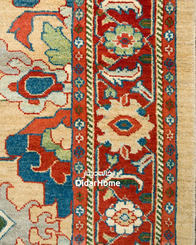 فرش دستباف هریس طرح افشان ۶/۴۰ متری