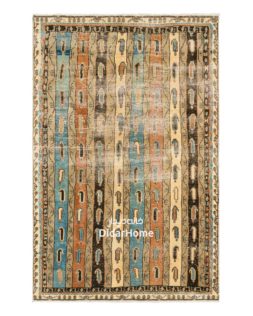 فرش دستباف مدرن همدان طرح محرمات ۲/۹۶ متری