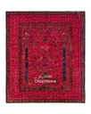 فرش دستباف آنتیک کاشان طرح محرابی ۲/۵۰ متری
