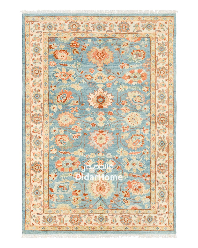 فرش دستباف سلطان آباد طرح افشان چهار متری (زیگلر محل)