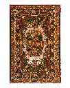 فرش دستباف آنتیک بختیاری طرح ترنجی ۴/۰۲ متری