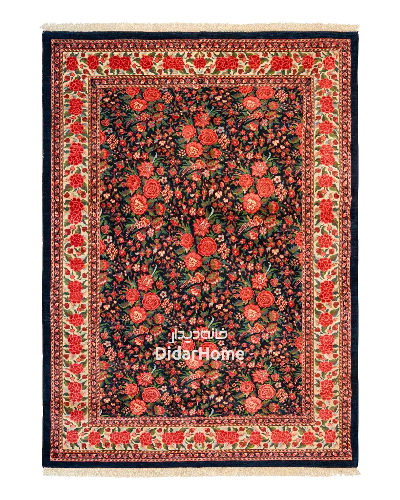 فرش دستباف بیجار طرح افشان 6.73 متری