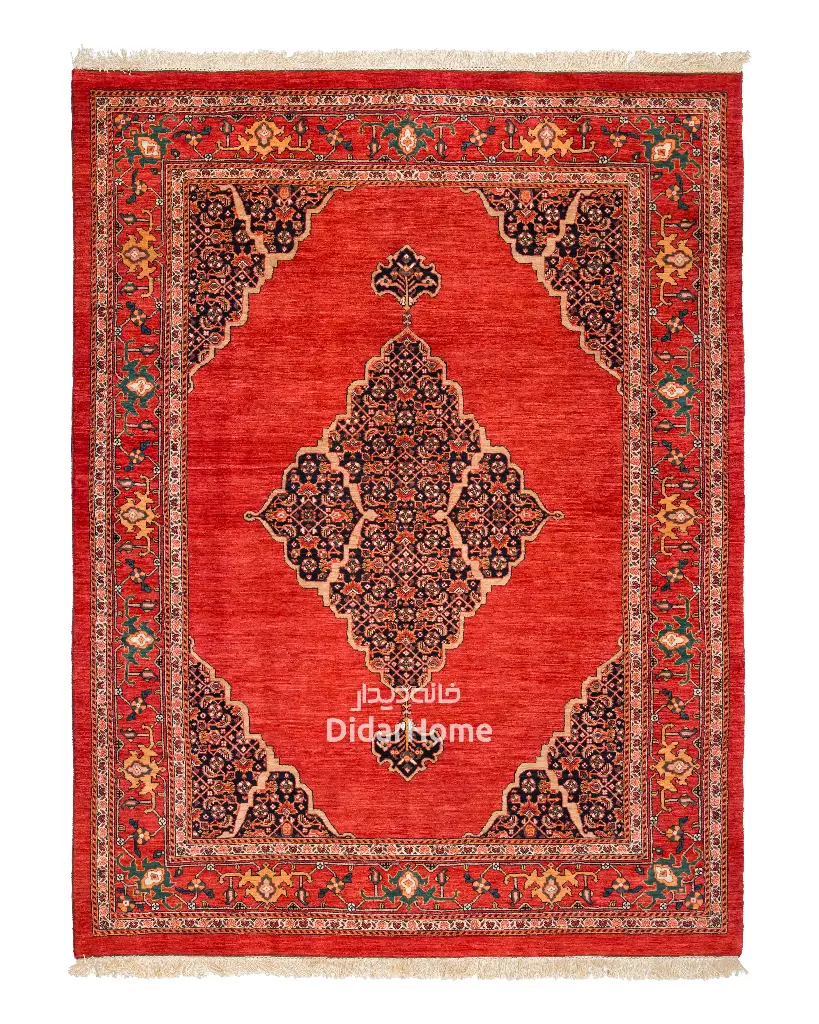 فرش دستباف بیجار طرح ترنجی ۴/۸۳ متری
