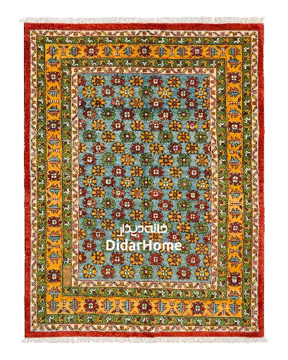 [52022574] فرش دستباف شکوفه طرح افشان ۲/۹۷ متری