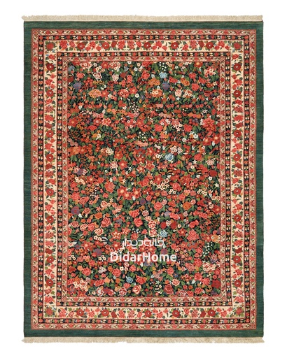 [42087918] فرش دستباف بیجار افشان طرح هزار گل ۸.۹۷ متری